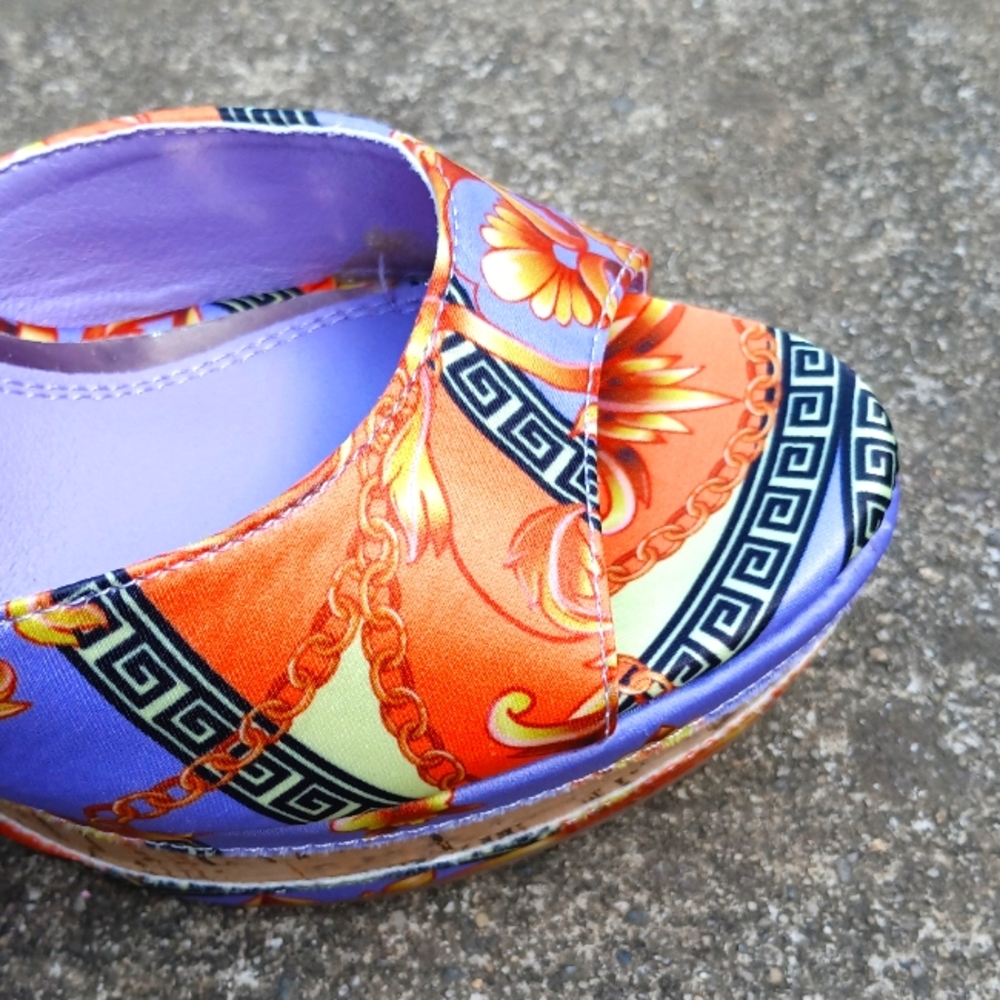 A Funky Purple Wedge